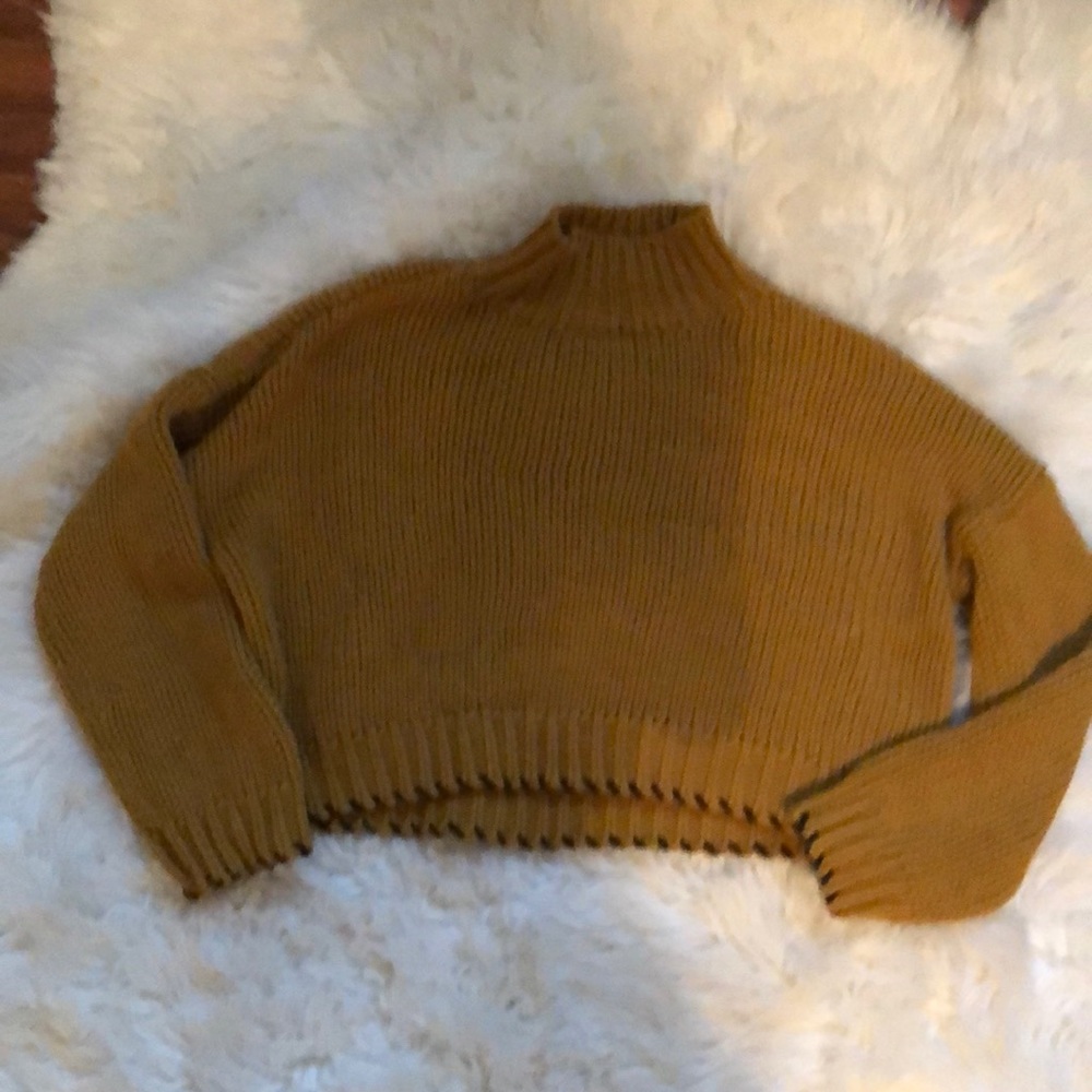 Fun yellow sweater